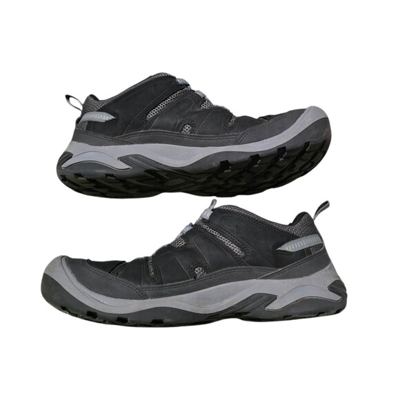 Keen Circadia Vent Low Hiking Shoes Mens Size 13 Black Steel Grey READ main image 10
